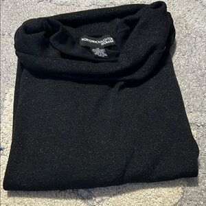 Norton McNaughton Black Turtleneck Sweater